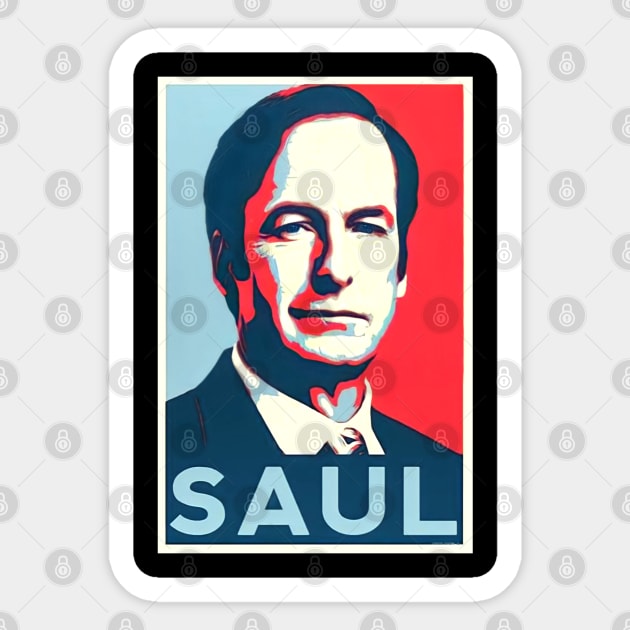 Saul Sticker by Bailey Illustration